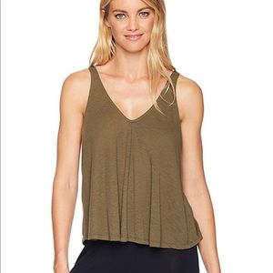 Free People Dani Olive Green Tank